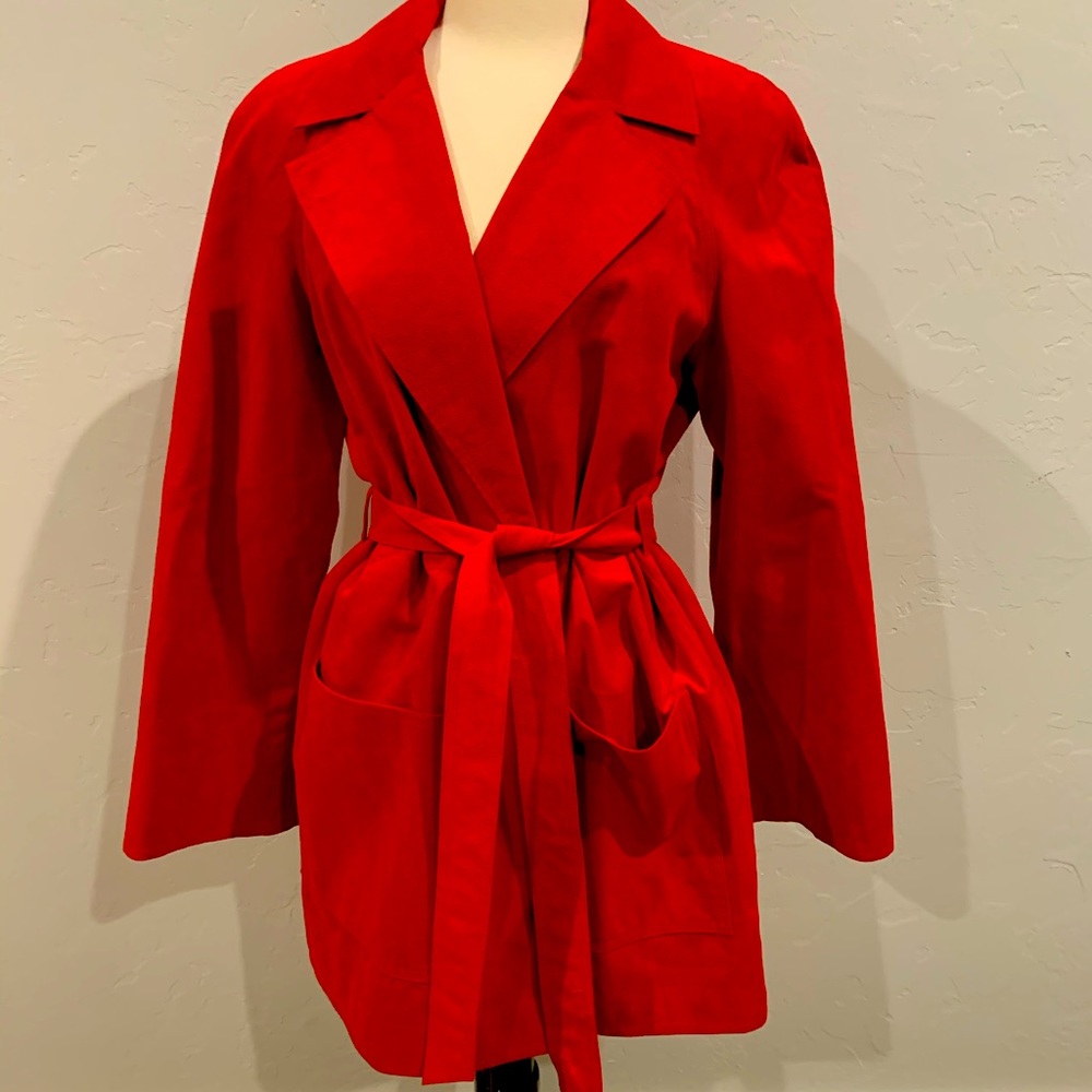 Stunning Count Romi Vintage UltraSuede 1970s Mid Length Coat